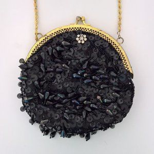 Small Clam Shaped Evening Purse Handbag Bag